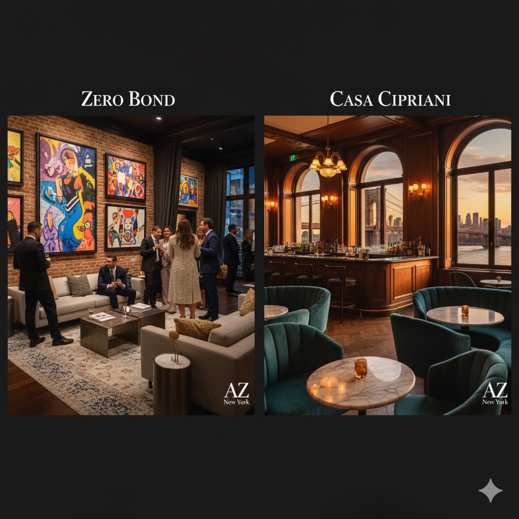 NYC's New Social Order: Zero Bond vs. Casa Cipriani - The Battle of the Private Clubs