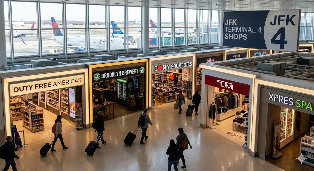 25 Melhores Lojas do Aeroporto JFK: O Guia de Compras 2026